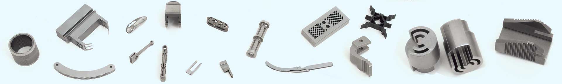 Xact Wire EDM Corporation specializes in producing high-precision metal parts, including intricate components like these.